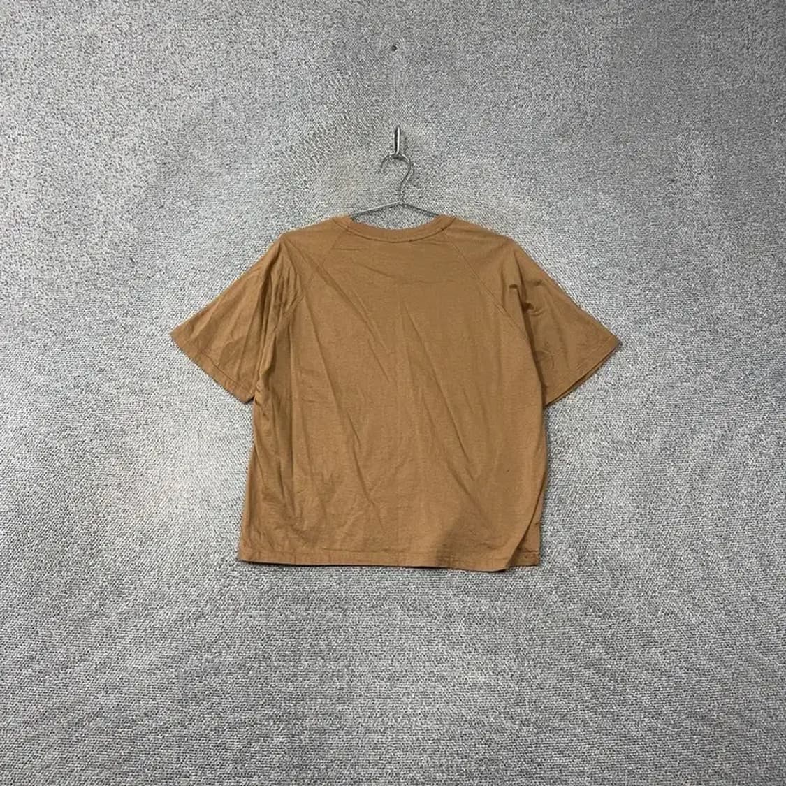 칼 라거펠트 카멜 브라운 캐주얼 프린팅 반팔티 90 상품이미지2