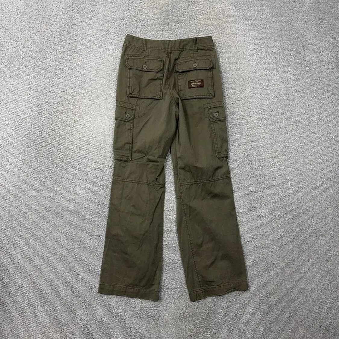 여성 빈티지 Y2K 카키 카고팬츠 28 상품이미지2