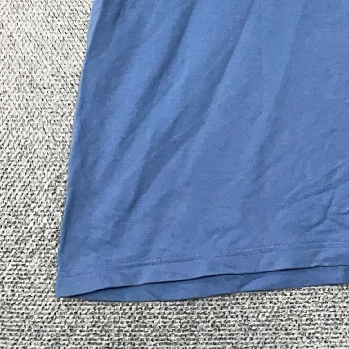 내셔널지오그래픽 프린팅 로고 블루 반팔 티 M 상품이미지4