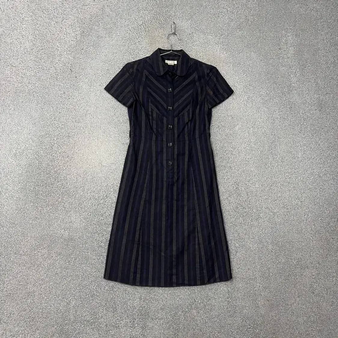 빈폴 레이디 스트라이프 셔츠 원피스 82-92-160 상품이미지1