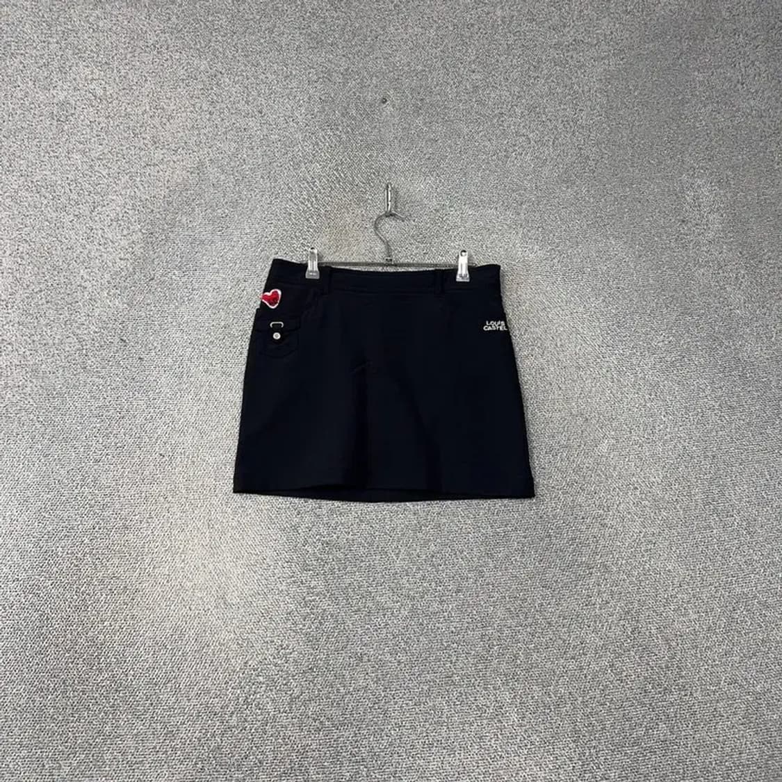 루이까스텔 여성 골프 블랙 스커트 70 상품이미지1