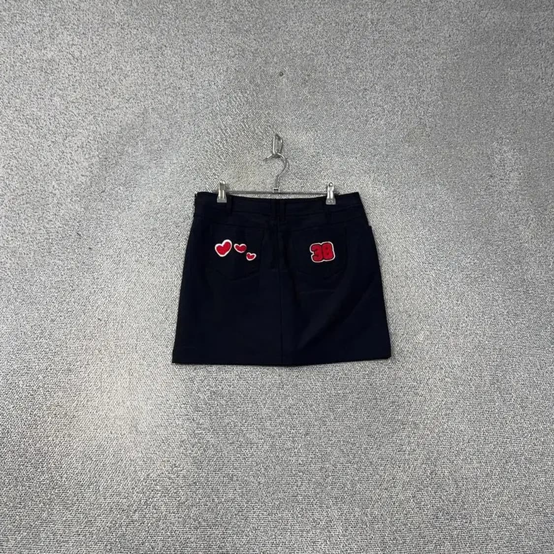 루이까스텔 여성 골프 블랙 스커트 70 상품이미지2