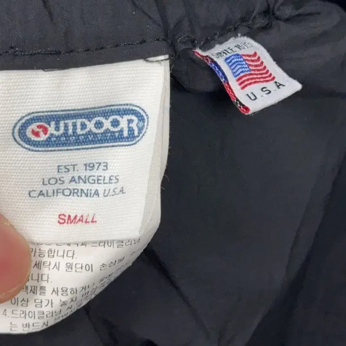 아웃도어프로젝트 블랙 나일론 스커트 S 상품이미지7