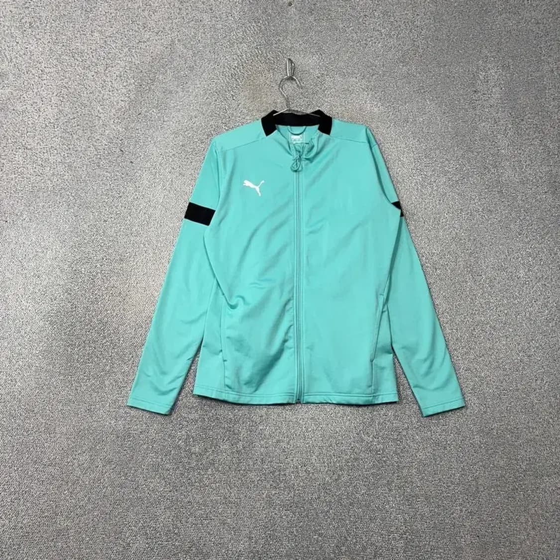 푸마 민트 로고 남성 기능성 집업 L 상품이미지1