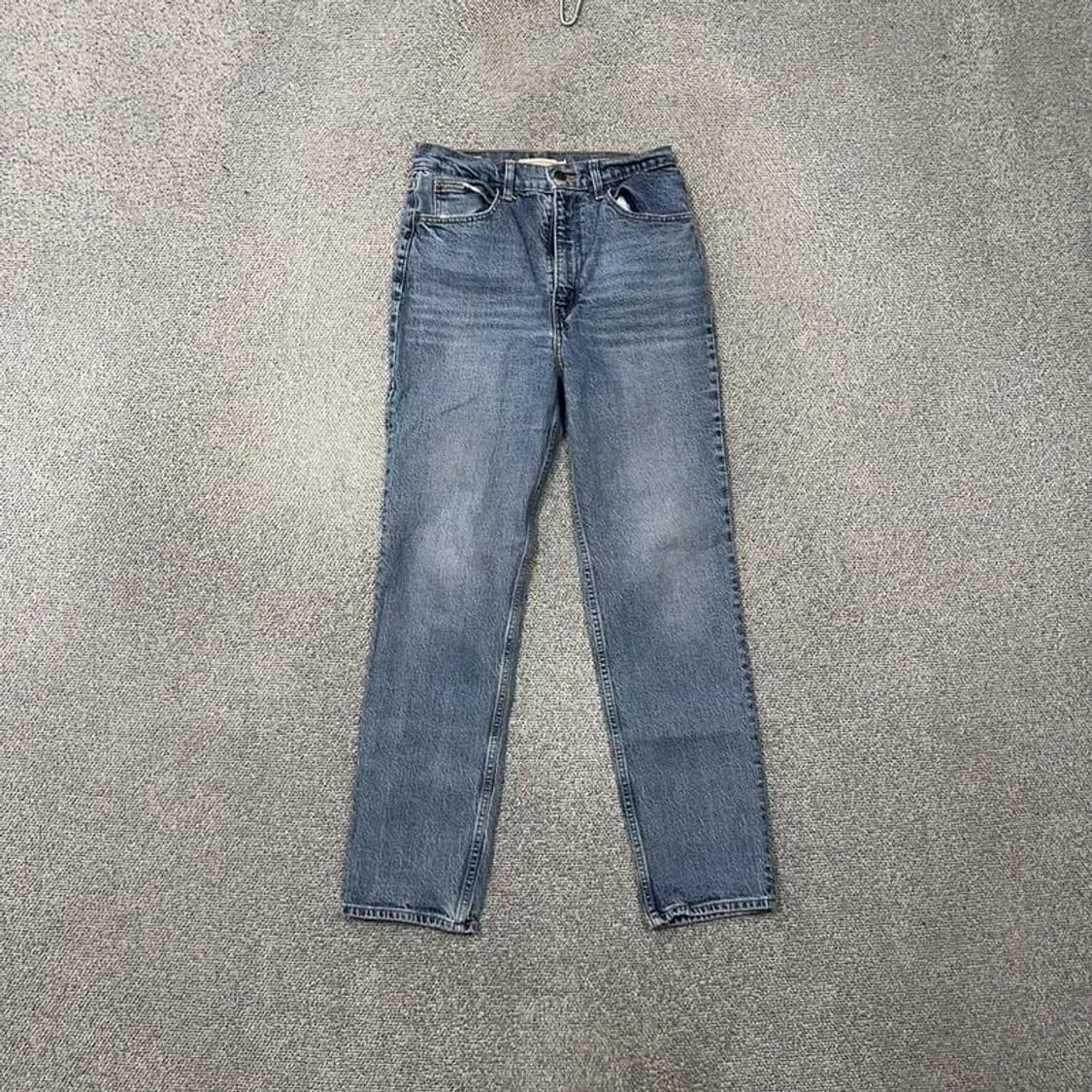 리바이스 여성 슬림 스트레이트 연청 데님 청바지 27 상품이미지1