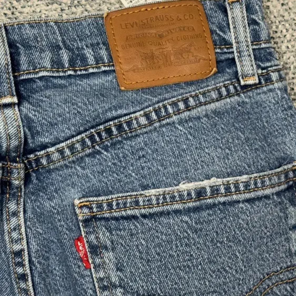 리바이스 여성 슬림 스트레이트 연청 데님 청바지 27 상품이미지7