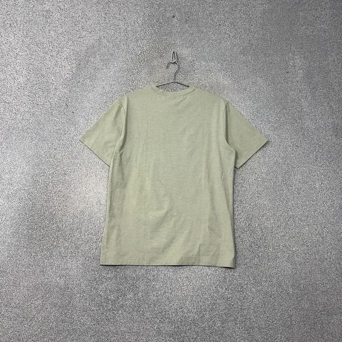 험머 로고 프린팅 라이트 그린 반팔 티 L 상품이미지2