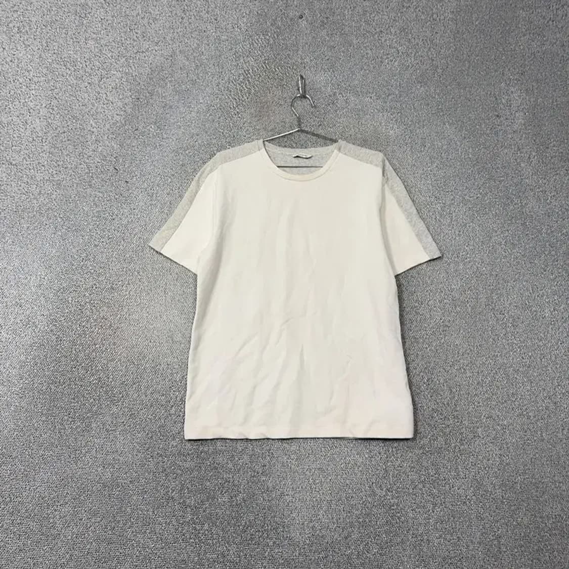 마인드브릿지 크림 남성 캐주얼 반팔 티 105 상품이미지1