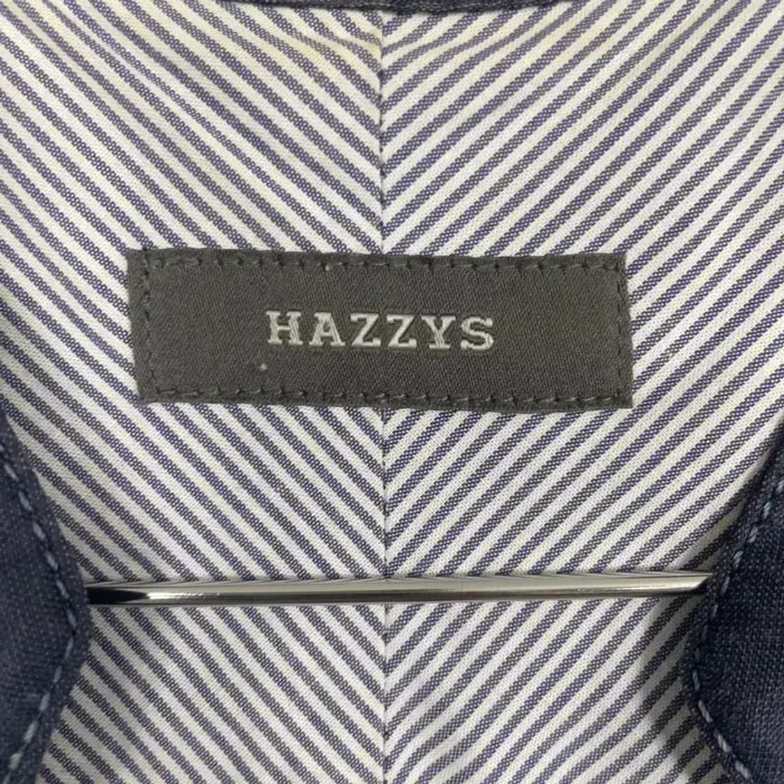 해지스 네이비 허리 밴딩 레이온 민소매 원피스 85-94-165 상품이미지5