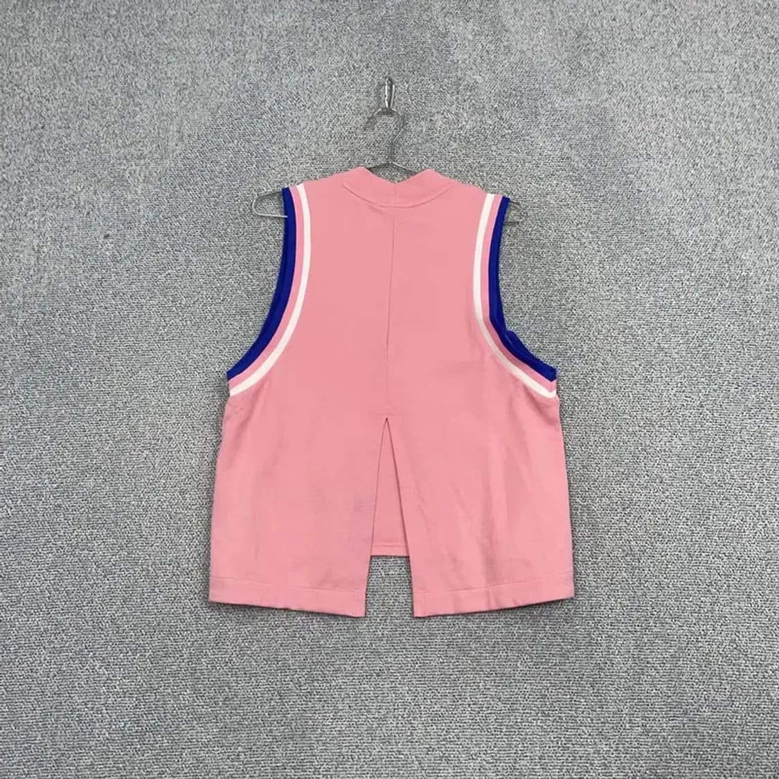 뉴발란스 프린팅 라이트 핑크 민소매 M 상품이미지2