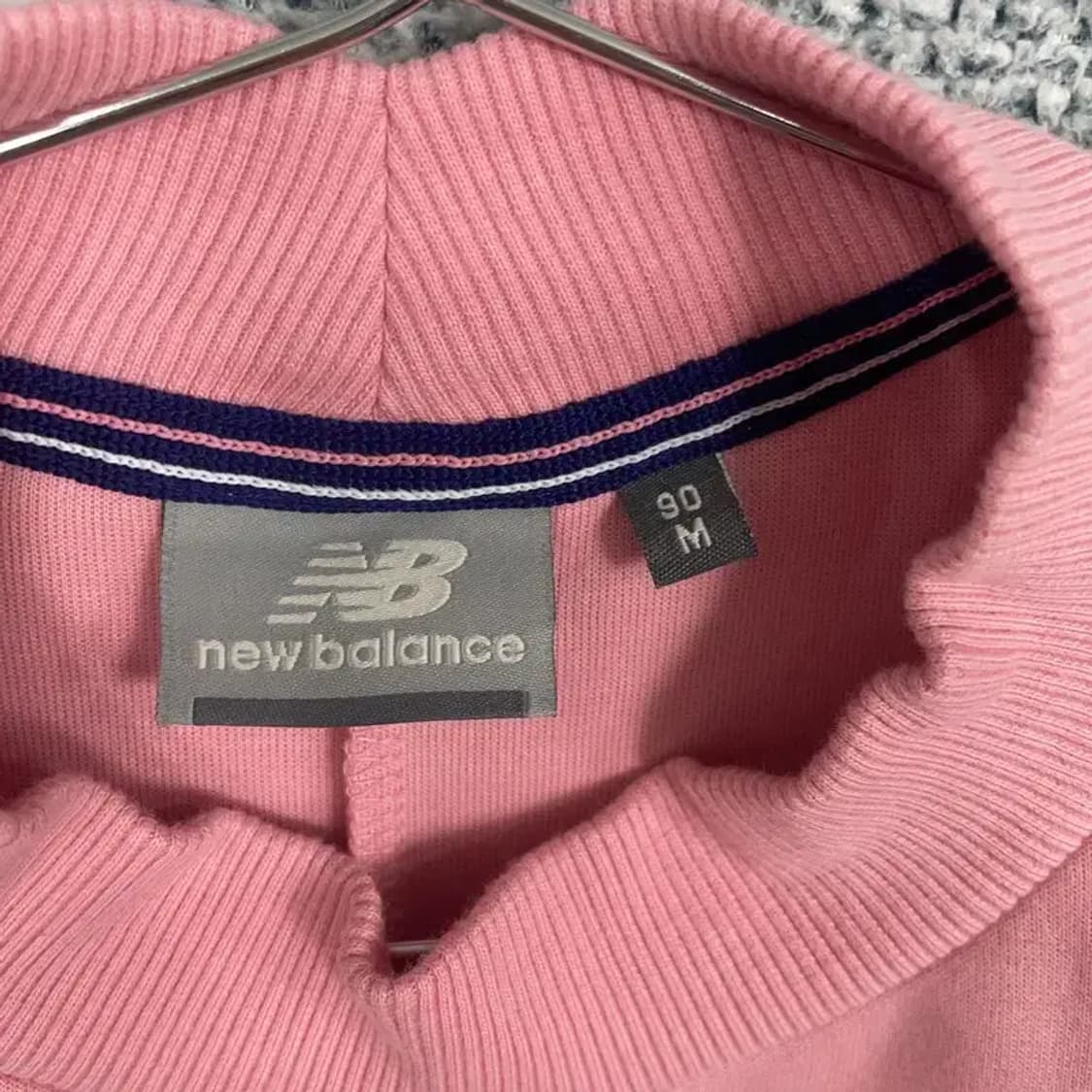 뉴발란스 프린팅 라이트 핑크 민소매 M 상품이미지6