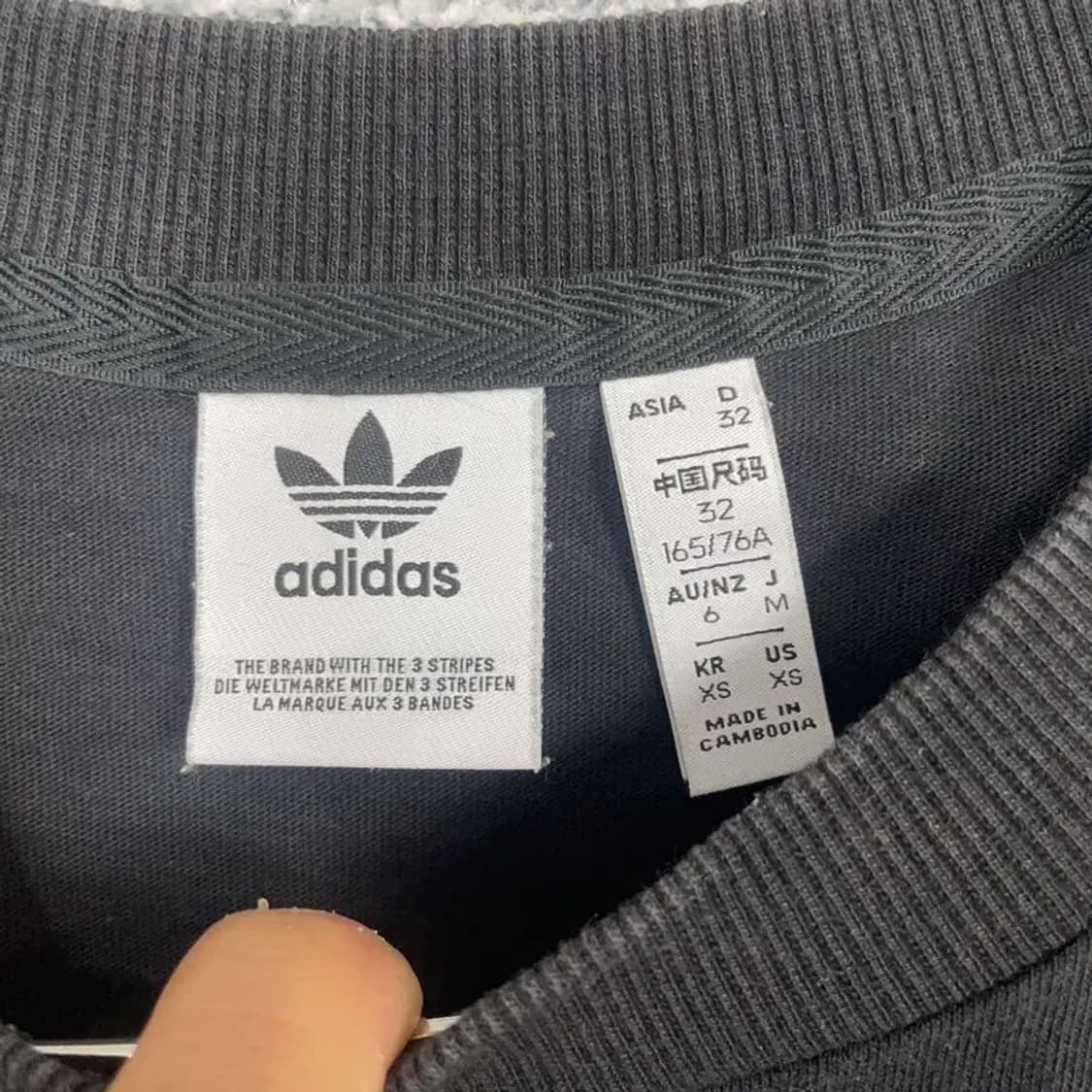 아디다스 불꽃 로고 여성 반팔 원피스 XS 상품이미지6