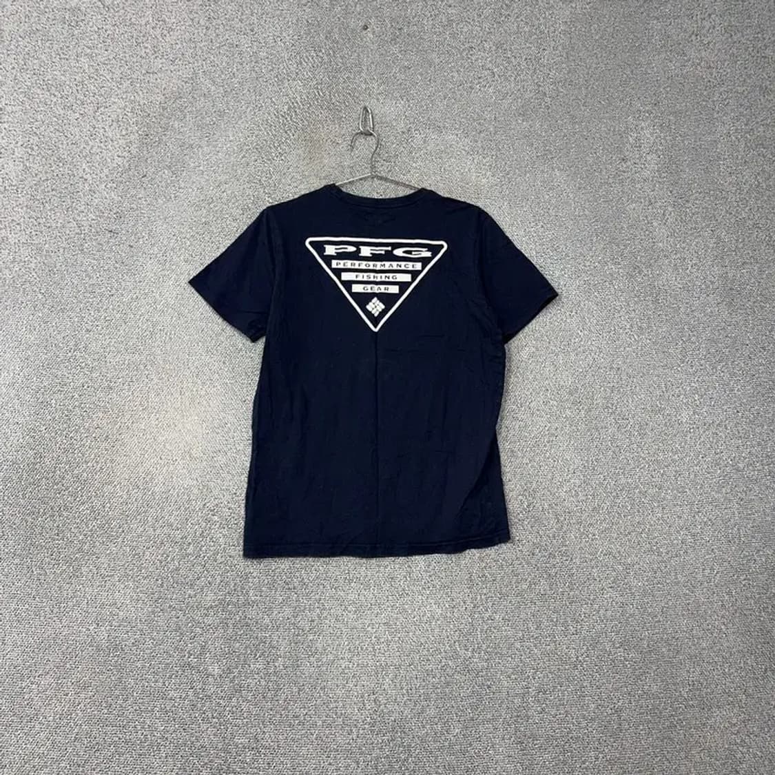 콜롬비아 로고 프린팅 네이비 반팔티 L 상품이미지2