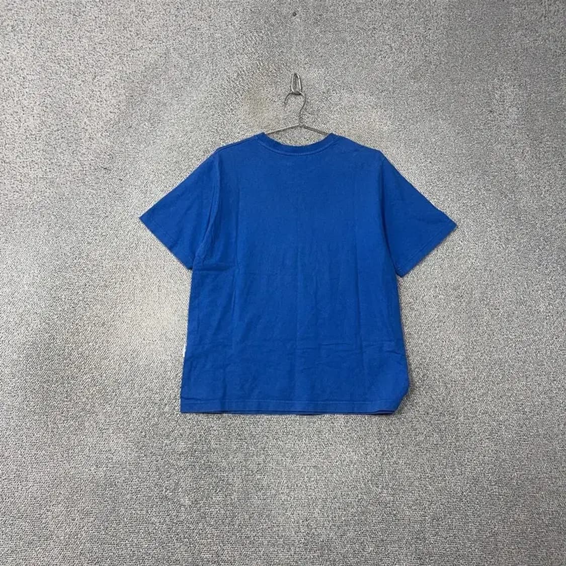 5252 OIOI 프린팅 로고 블루 반팔티 M 상품이미지2