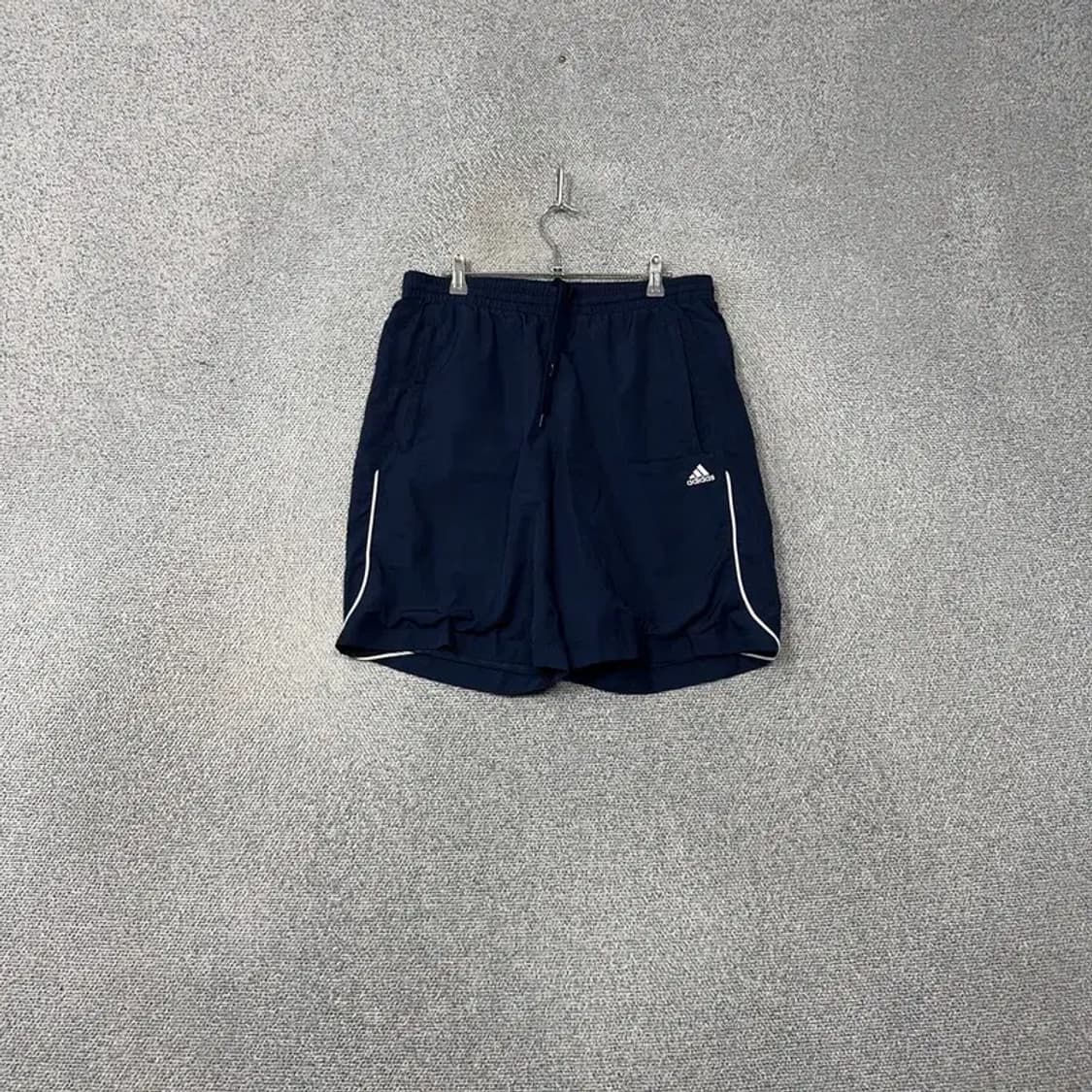 아디다스 네이비 로고 남성 기능성 반바지 105 상품이미지1