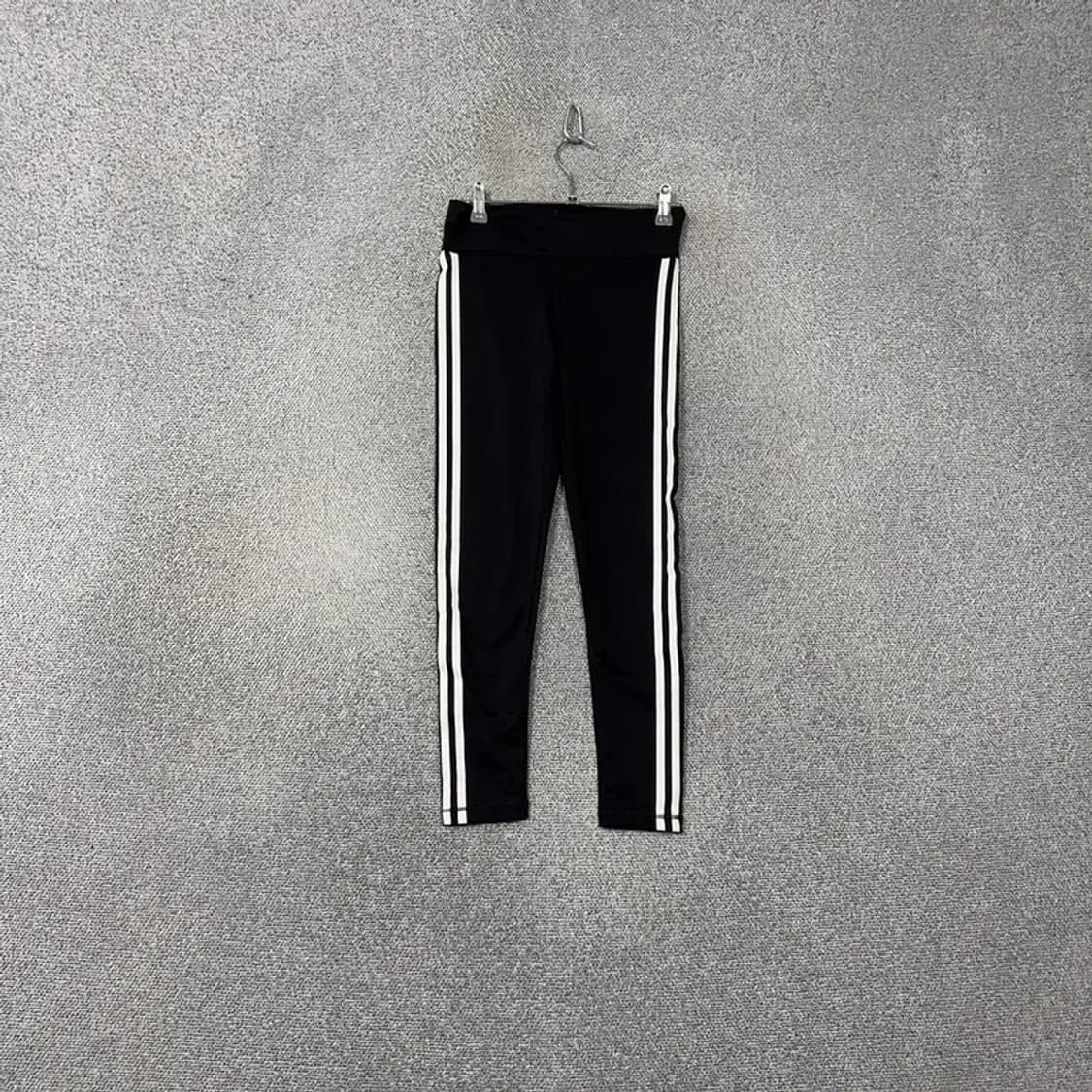 아디다스 블랙 삼선 레깅스 XS 상품이미지1