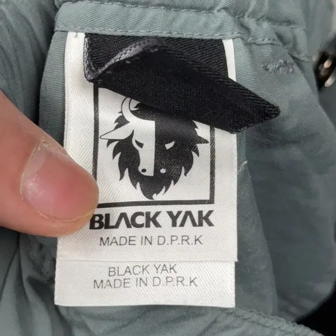 블랙야크 그레이 밴딩 남성 기능성 5부 팬츠 34 상품이미지5