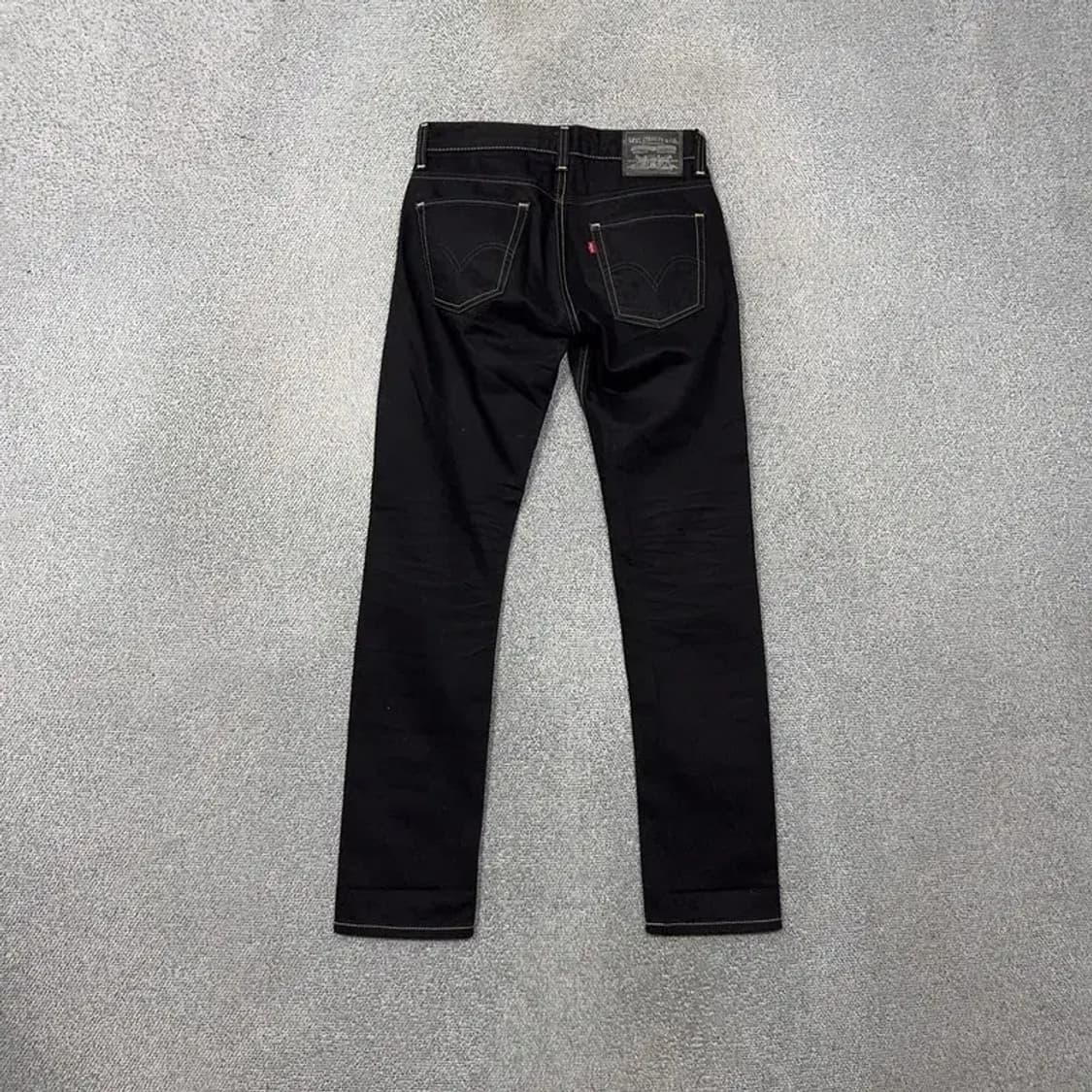 리바이스 511 블랙 스티치 빈티지 스키니진 30 32 상품이미지2