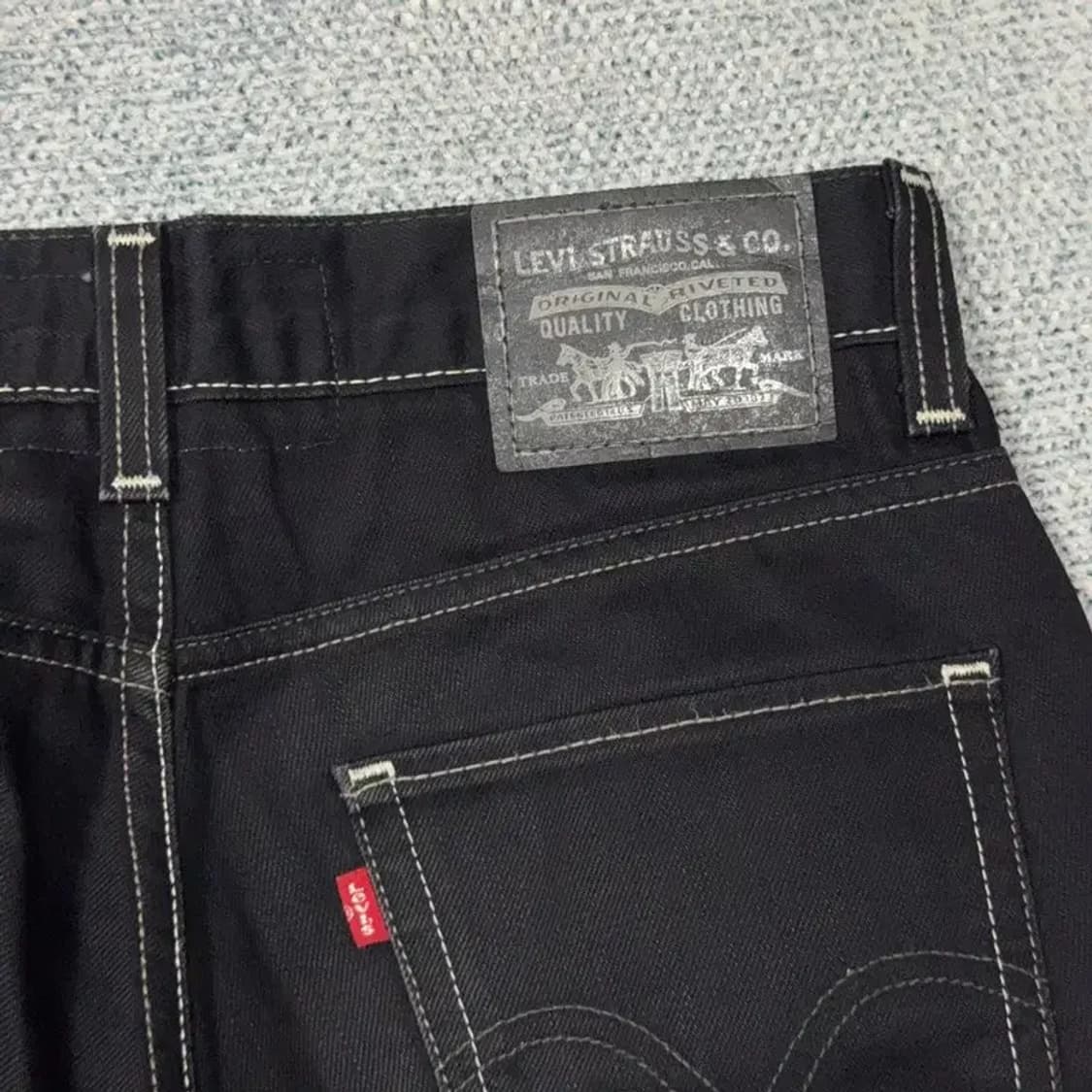 리바이스 511 블랙 스티치 빈티지 스키니진 30 32 상품이미지5