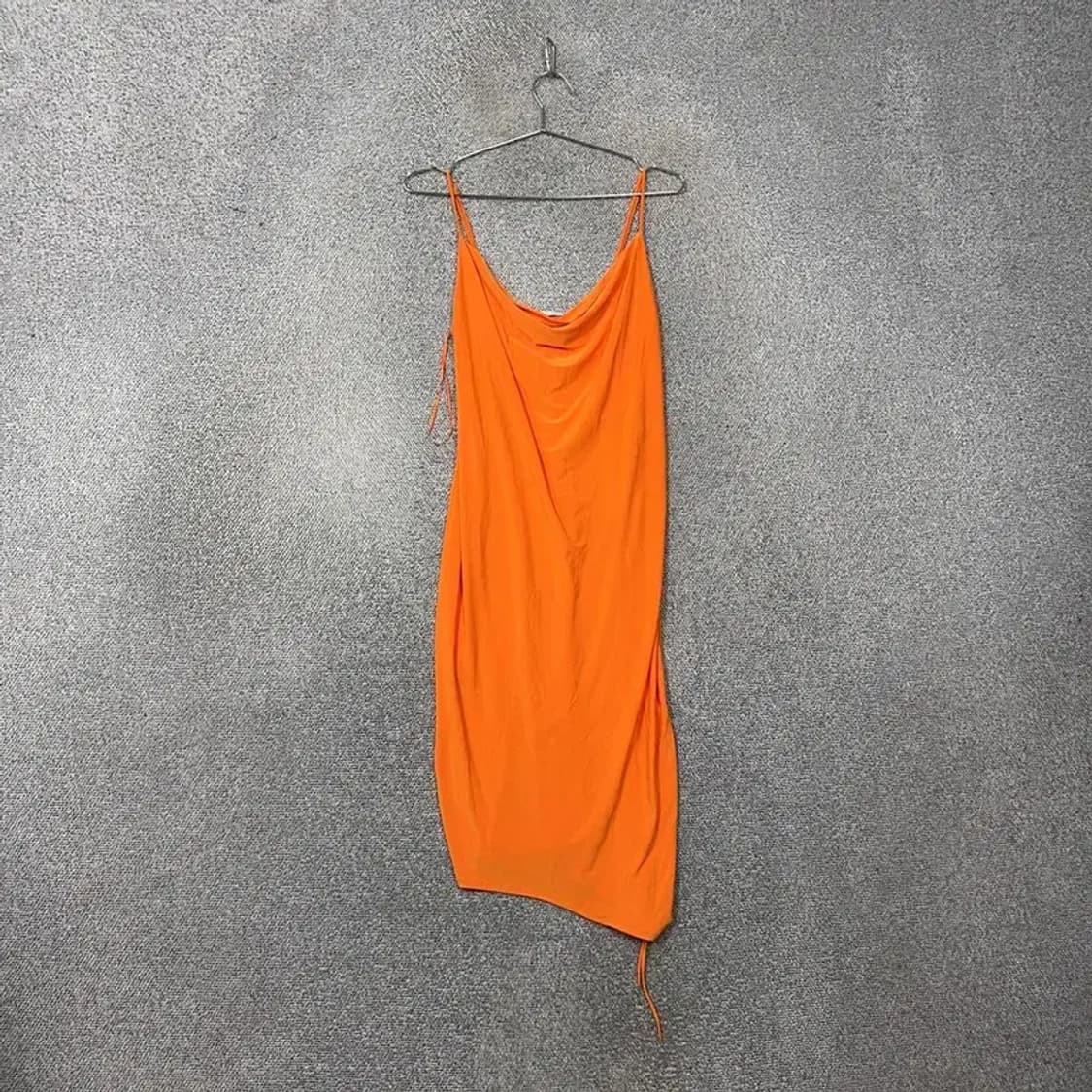 자라 오렌지 여성 드레스 원피스 S 상품이미지1