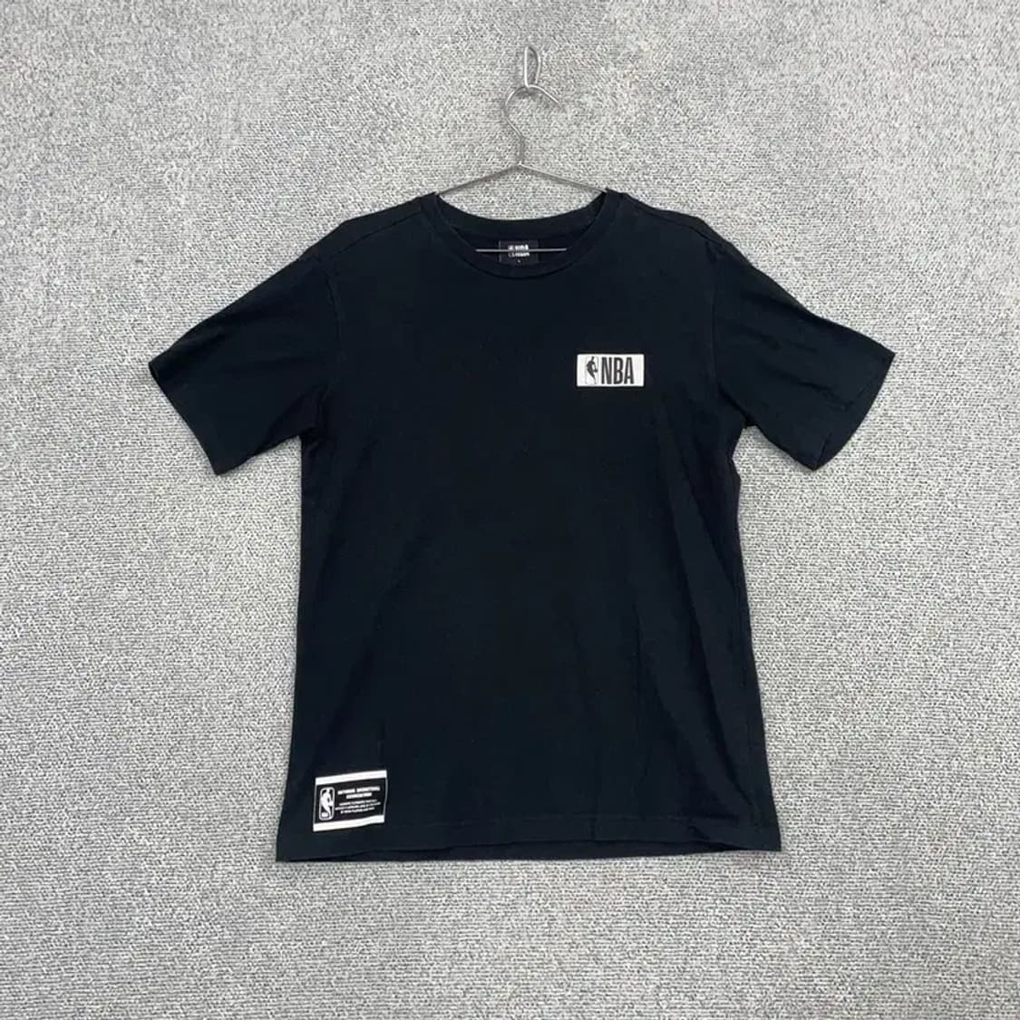 NBA 심플 박스 로고 네이비 캐주얼 반팔티 L 상품이미지1