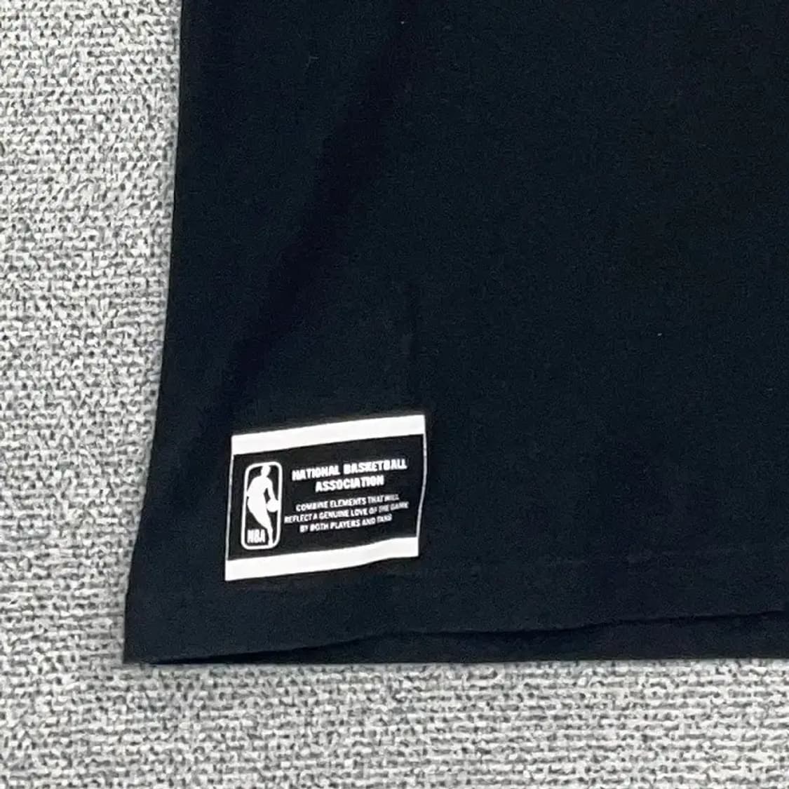 NBA 심플 박스 로고 네이비 캐주얼 반팔티 L 상품이미지3