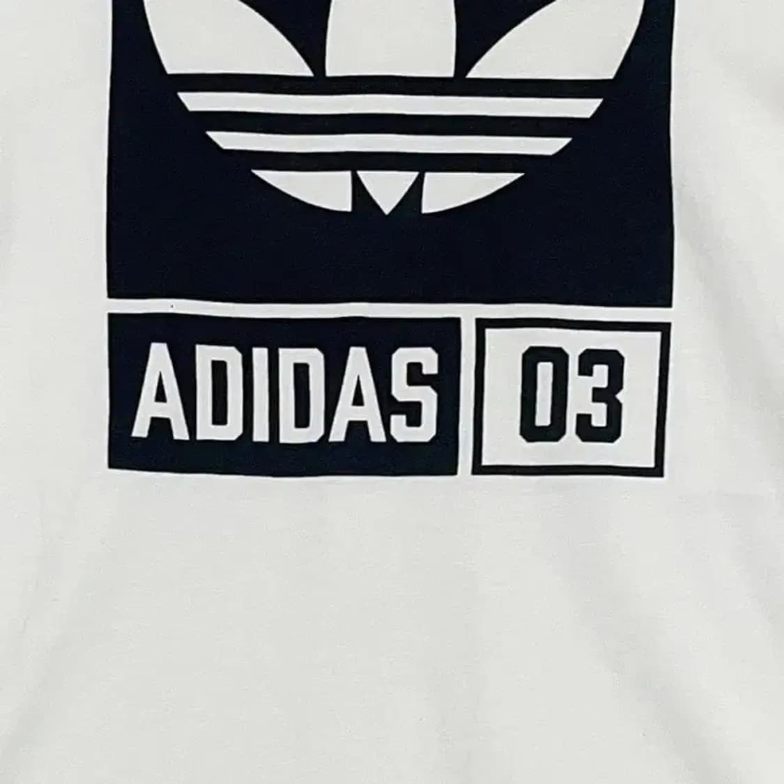 아디다스 프린팅 화이트 반팔 티 95 상품이미지4