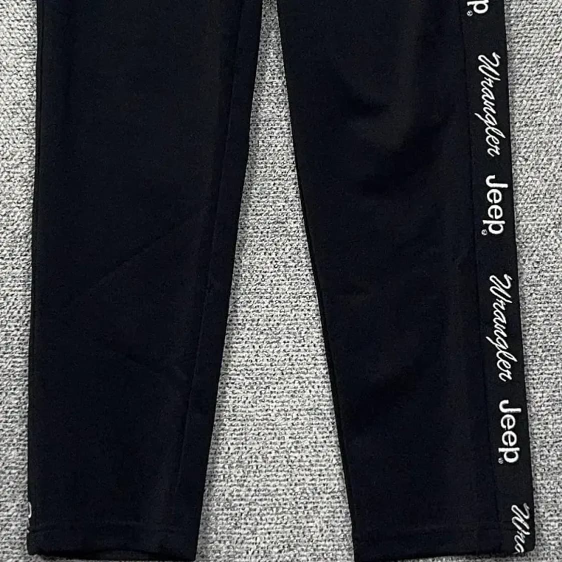 지프 블랙 멀티 로고 캐주얼 트레이닝 팬츠 S 상품이미지4