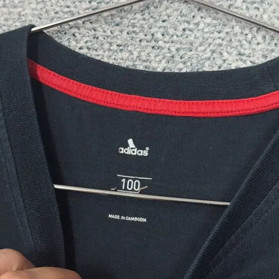 아디다스 시카고불스 프린팅 코튼 반팔티 100 상품이미지5