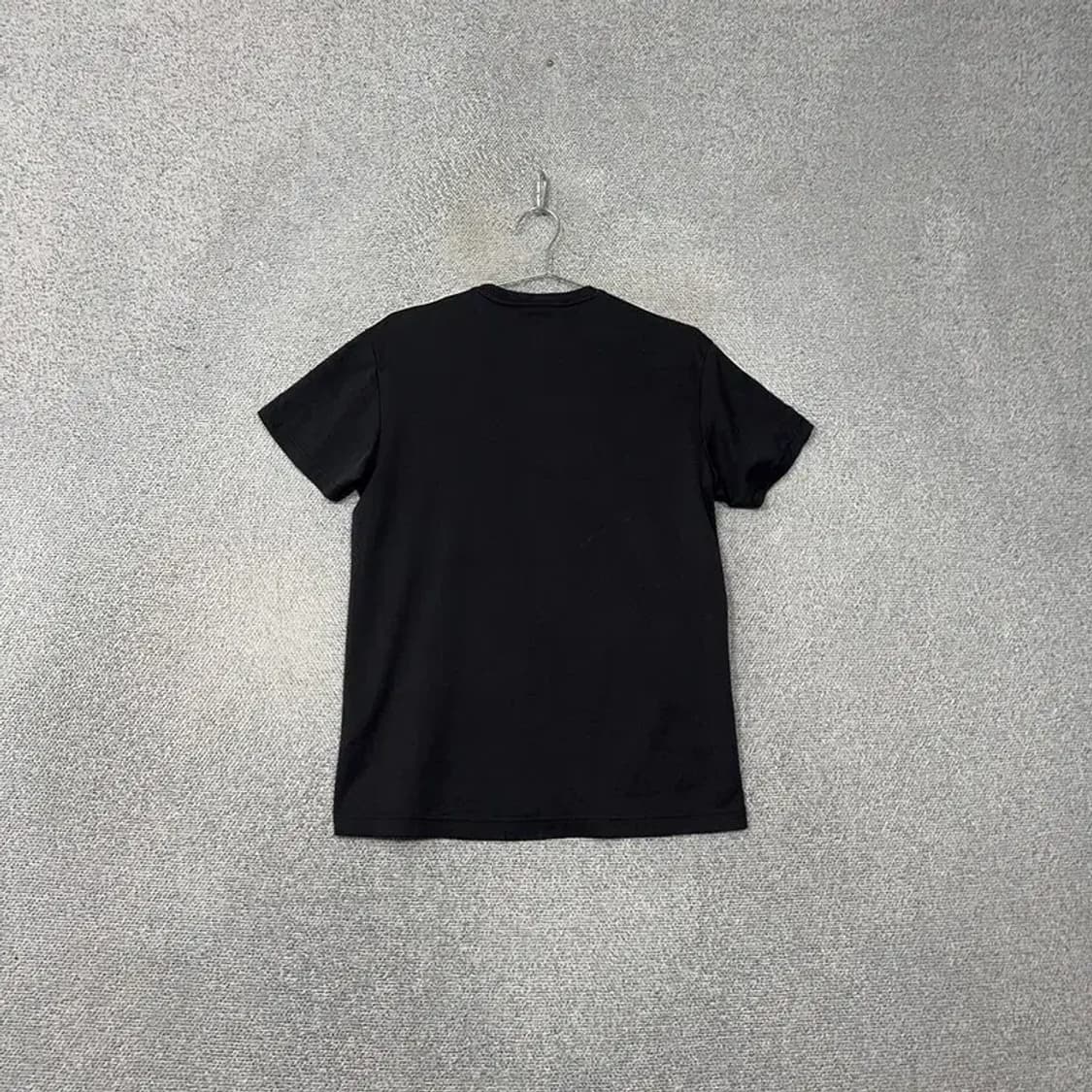 아디다스 블랙 로고 삼선 기능성 반팔티 100 상품이미지2