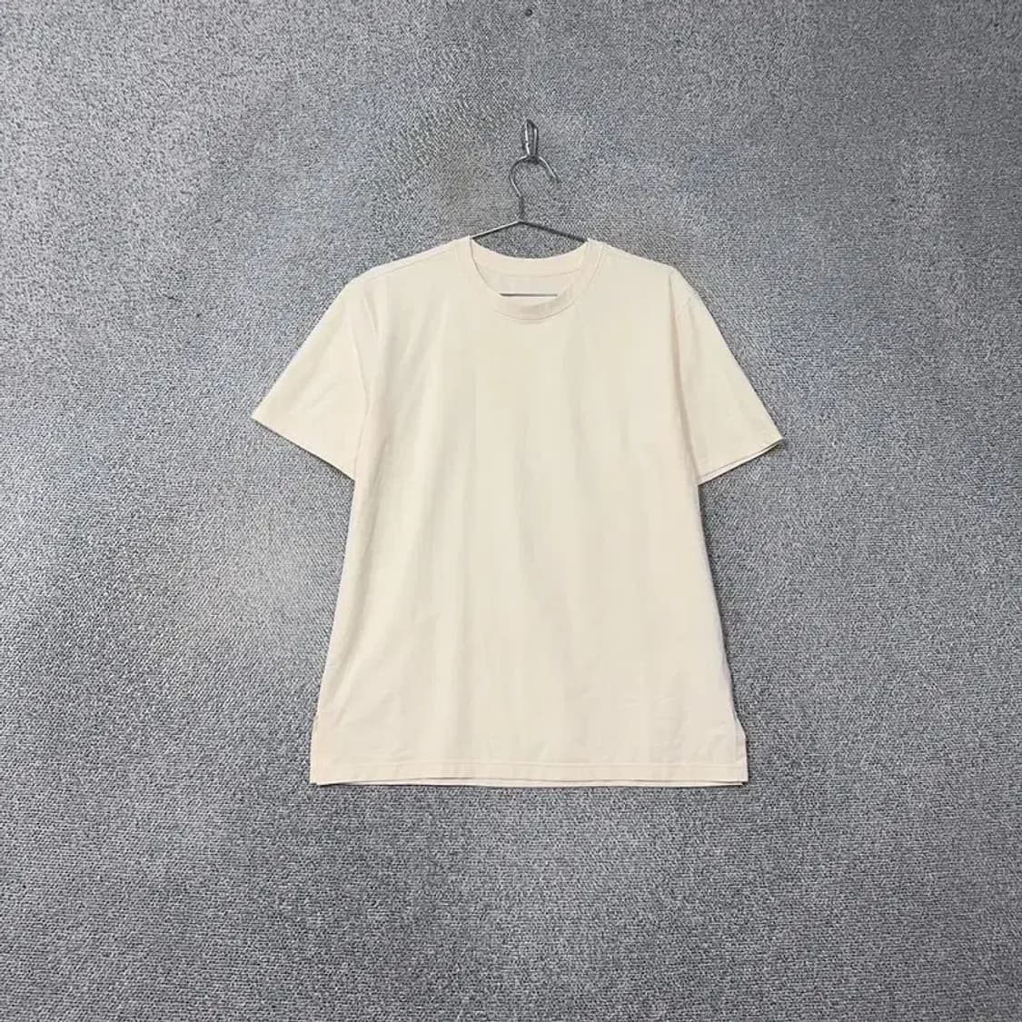 안다르 크림 남성 기능성 반팔티 M 상품이미지1