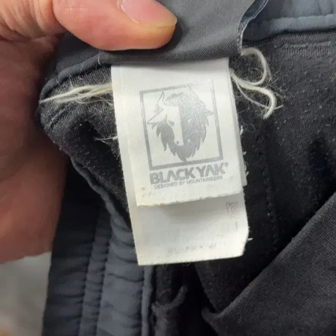 블랙야크 블랙 로고 등산 기능성 팬츠 34 상품이미지5