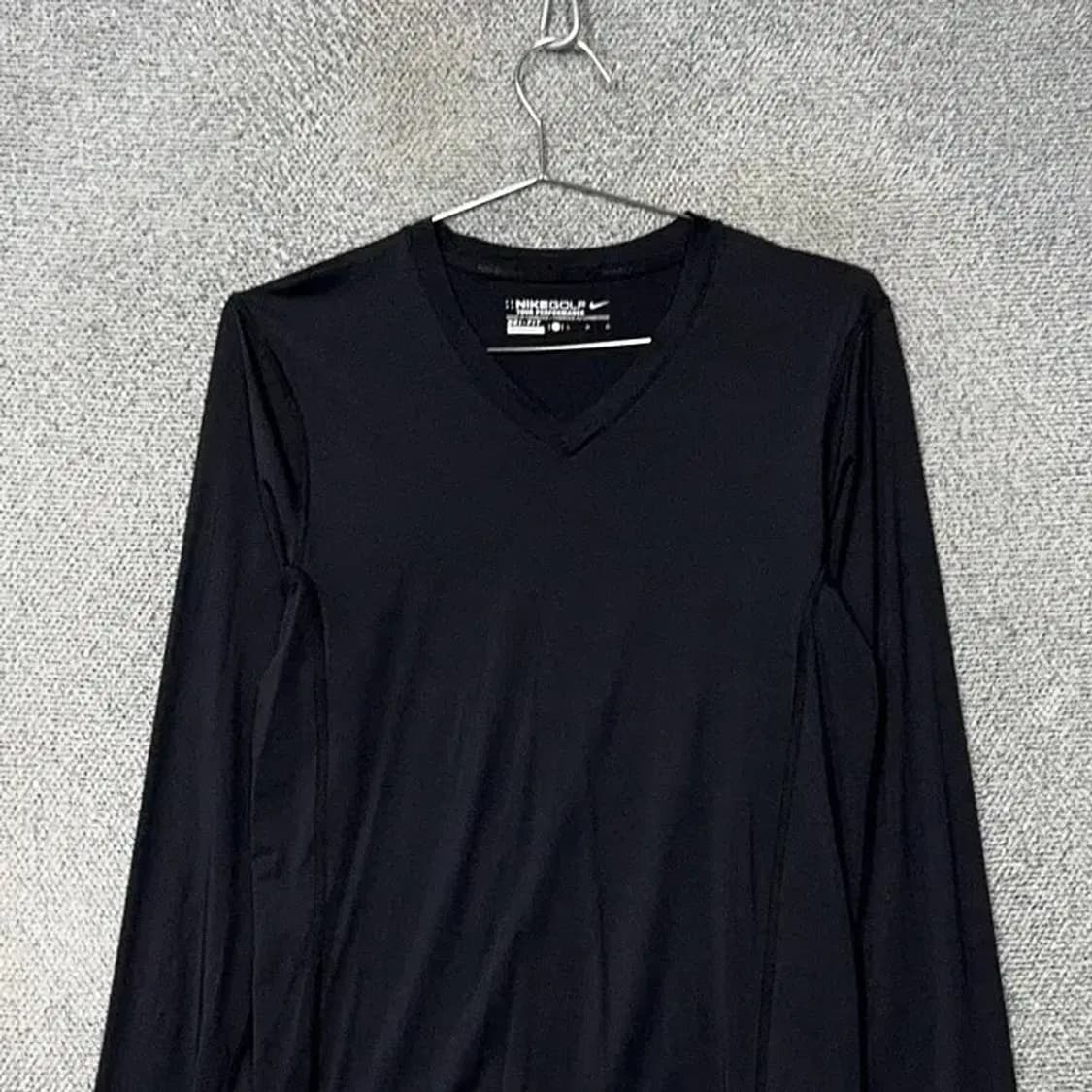 나이키 네이비 로고 남성 운동 기능성 긴팔티 L 상품이미지3