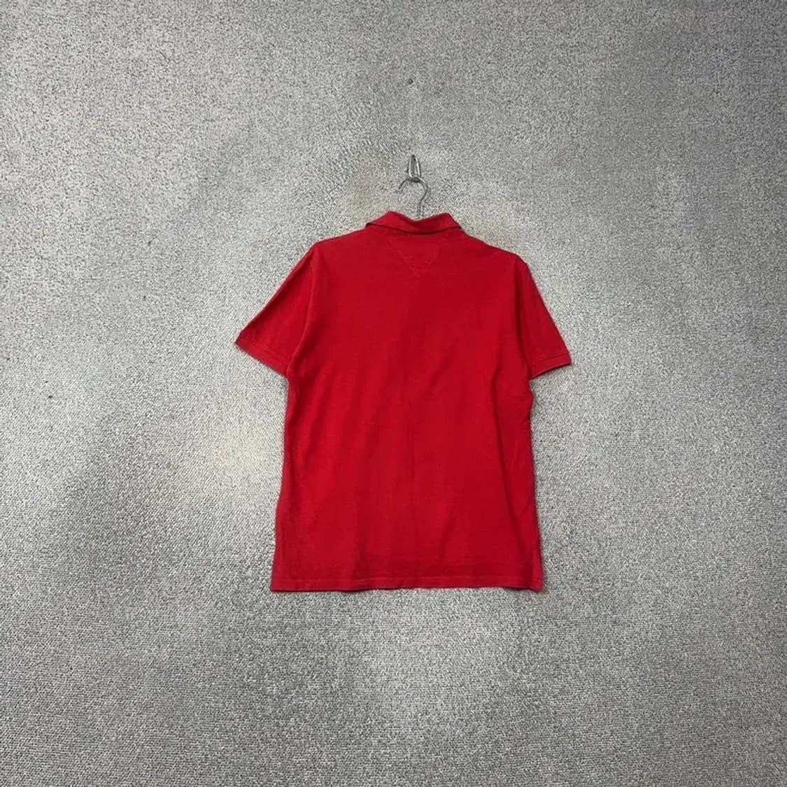 타미힐피거 레드 로고 캐주얼 반팔 카라티 S 상품이미지2