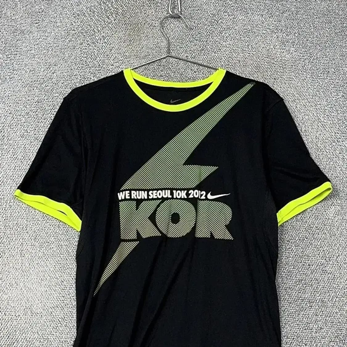 나이키 드라이핏 코리아 프린팅 기능성 반팔티 M 상품이미지3