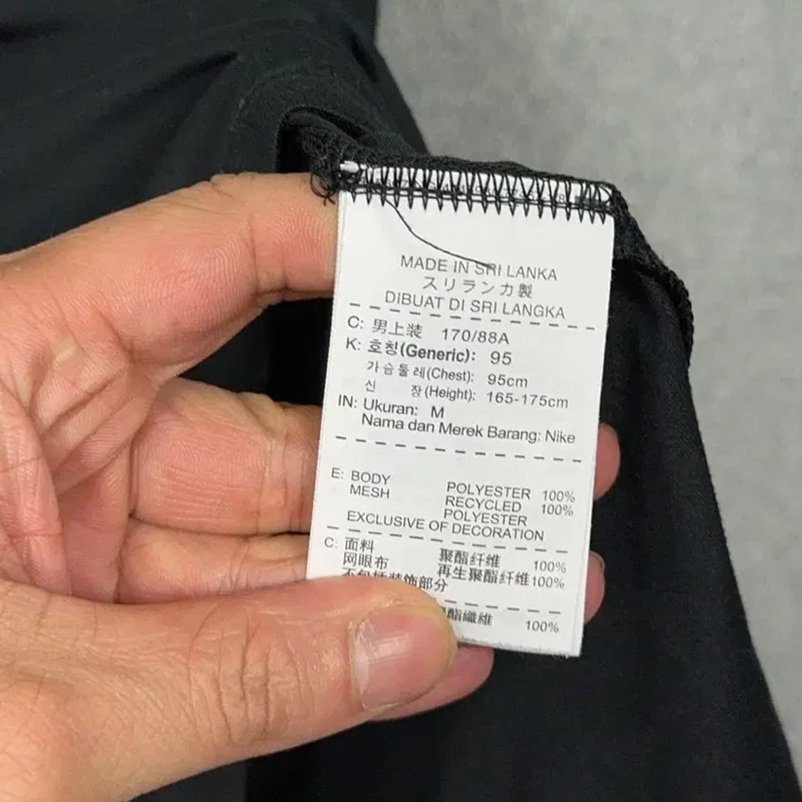 나이키 드라이핏 코리아 프린팅 기능성 반팔티 M 상품이미지6