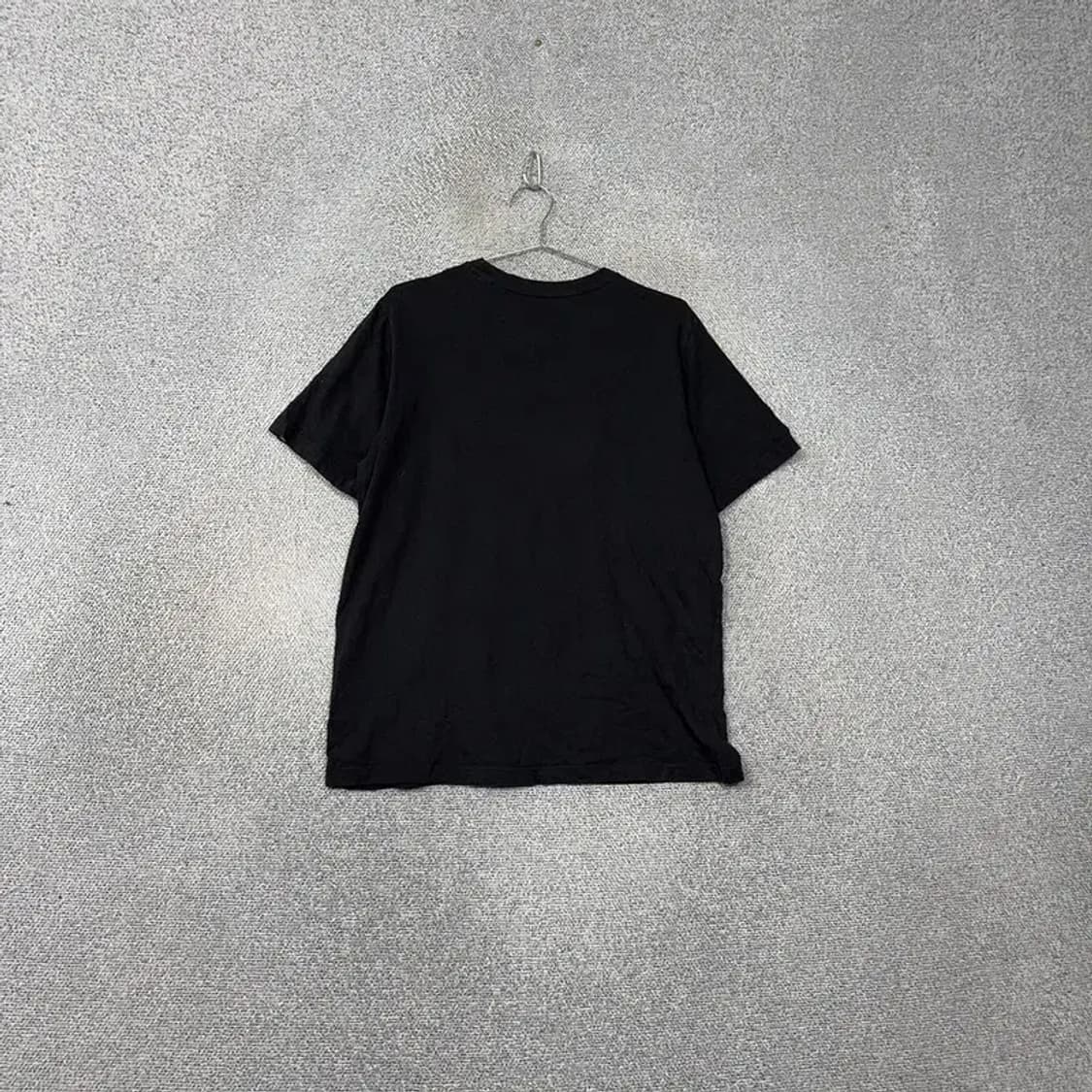 아디다스 빈티지 로고 프린팅 블랙 반팔 티 XL 상품이미지2