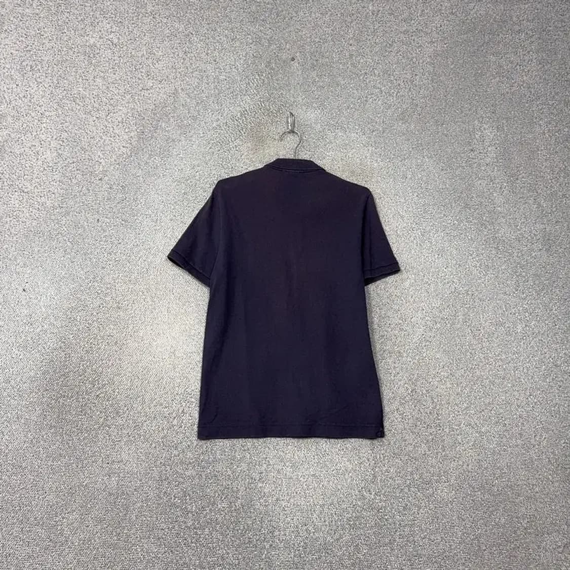 라코스테 네이비 로고 남성 캐주얼 반팔 카라티 100 상품이미지2