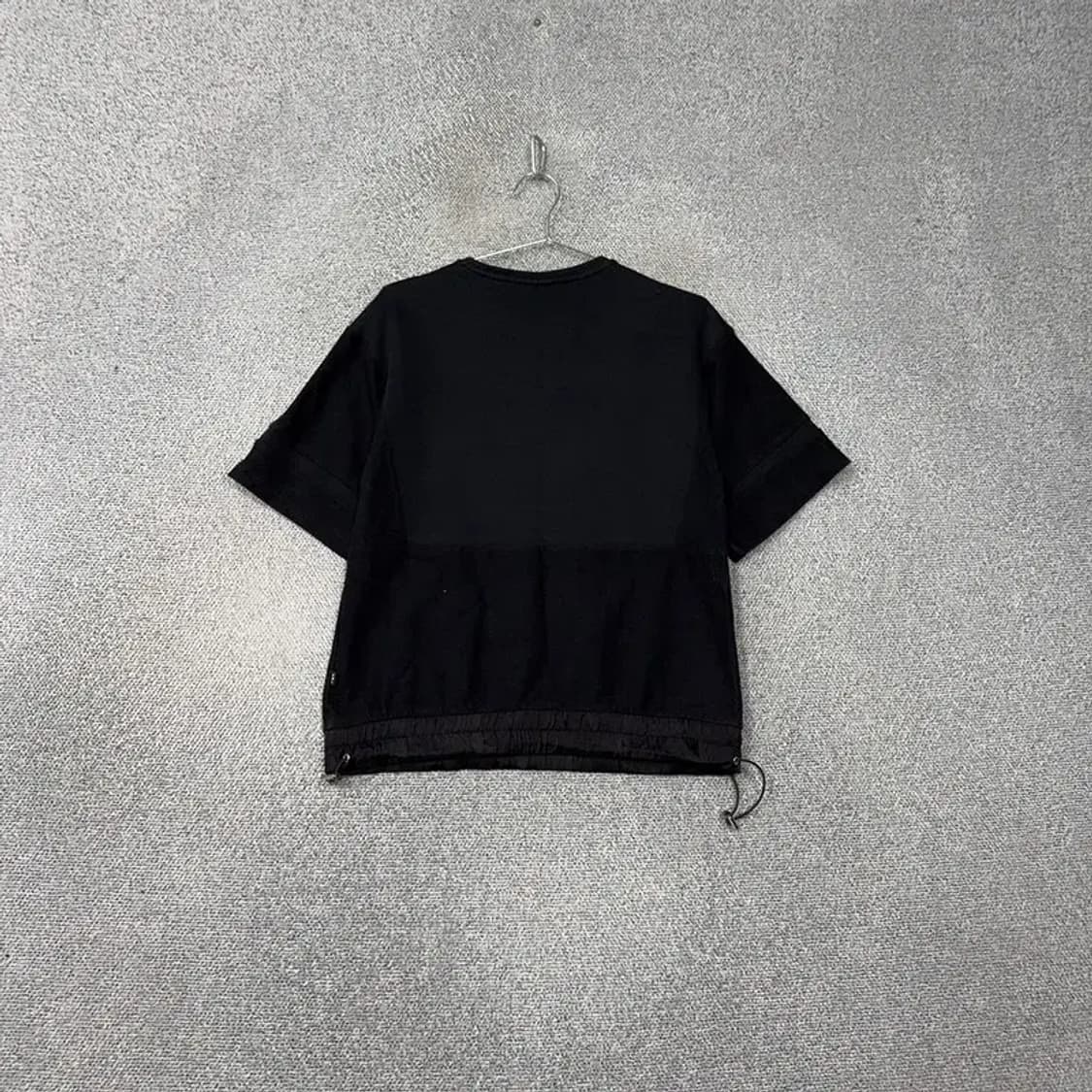 아디다스 올블랙 빈티지 프린팅 밴딩 반팔티 85 상품이미지2