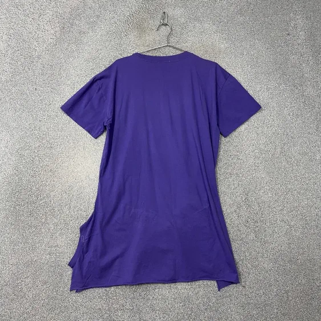 자라 퍼플 프린팅 반팔 원피스 M 상품이미지2