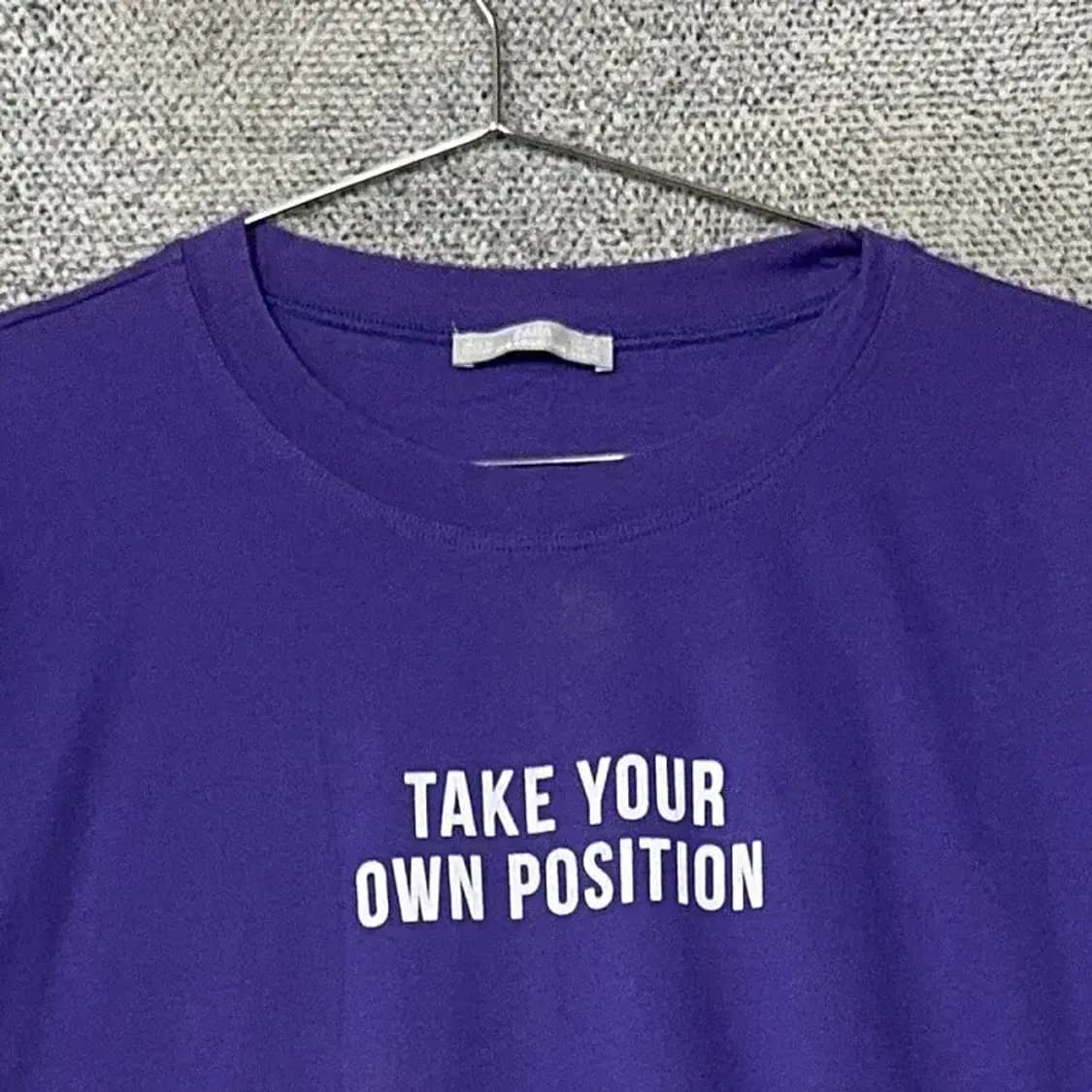 자라 퍼플 프린팅 반팔 원피스 M 상품이미지3