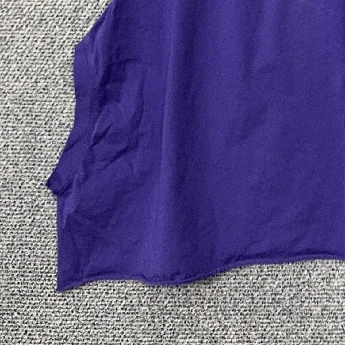 자라 퍼플 프린팅 반팔 원피스 M 상품이미지4