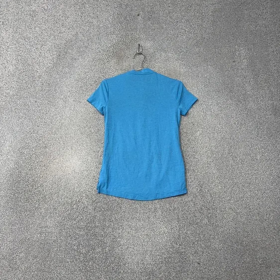 나이키 에어로리액트 여성 블루 기능성 반팔 S 상품이미지2