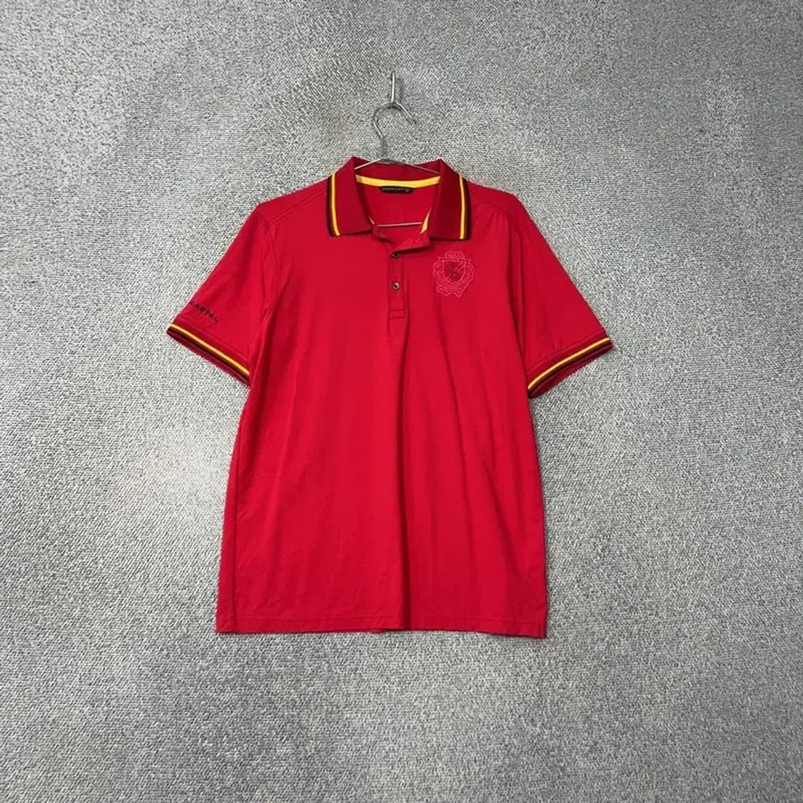 까스텔바작 레드 로고 골프 기능성 반팔 카라티 95 상품이미지1