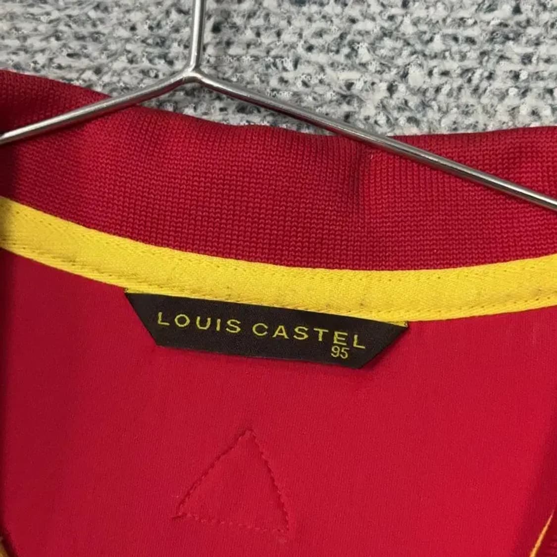 까스텔바작 레드 로고 골프 기능성 반팔 카라티 95 상품이미지3