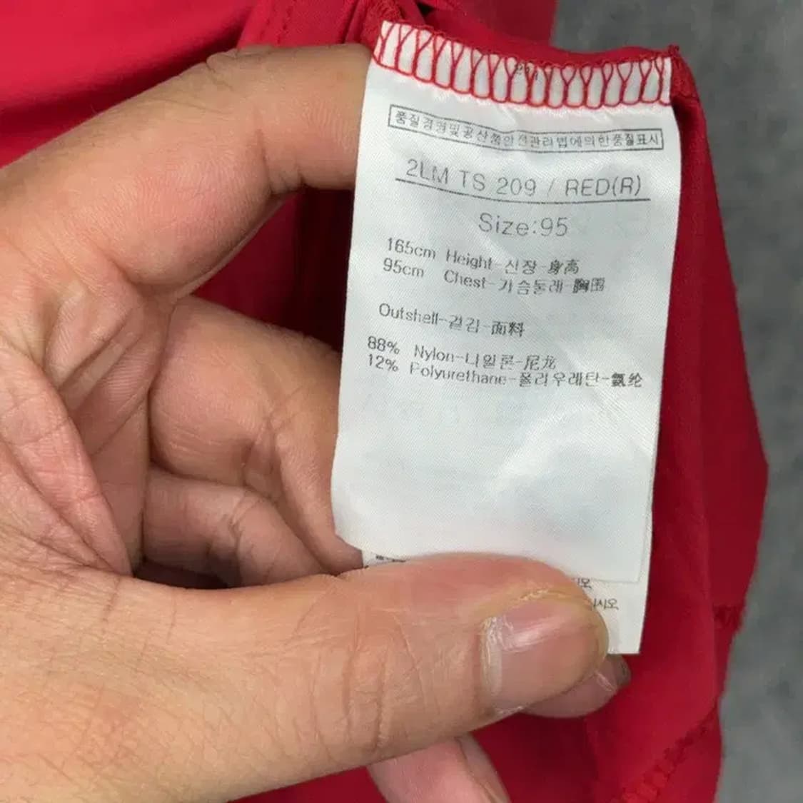 까스텔바작 레드 로고 골프 기능성 반팔 카라티 95 상품이미지4