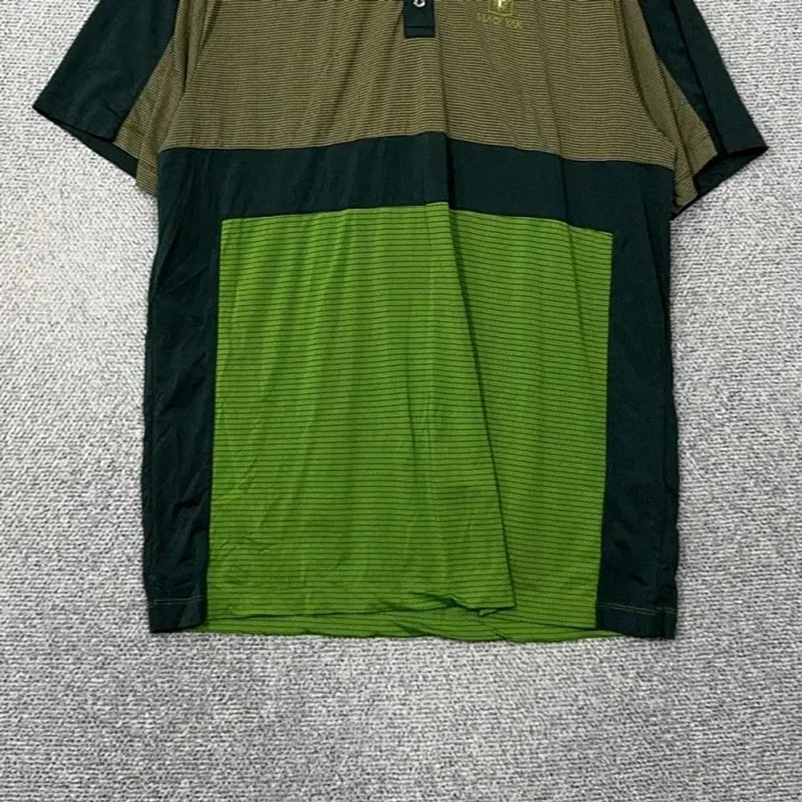 블랙야크 카키 로고 등산 기능성 반팔 카라티 105 상품이미지4