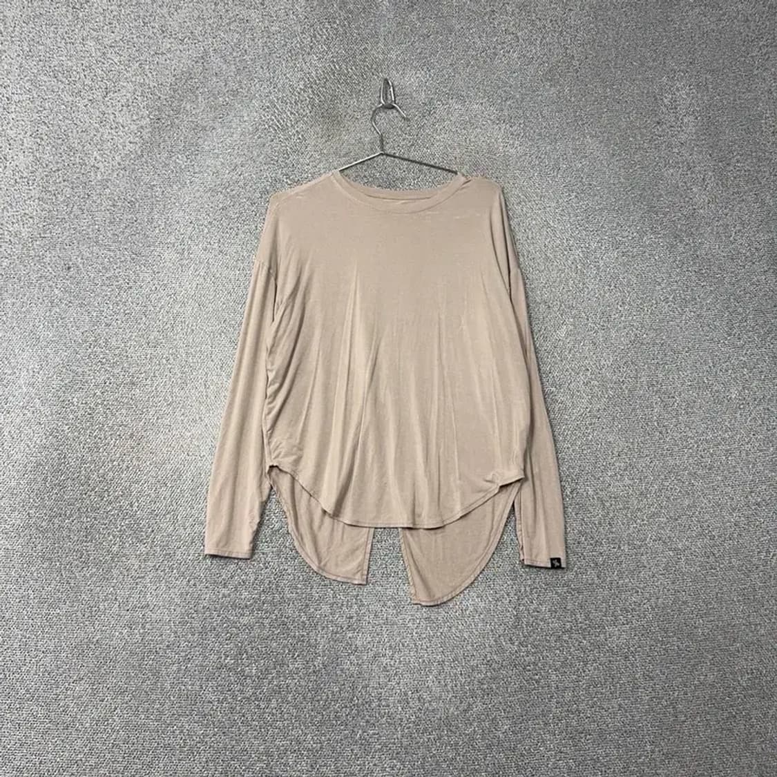 젝시믹스 여성 기능성 오트밀 절개 긴팔티 M 상품이미지1