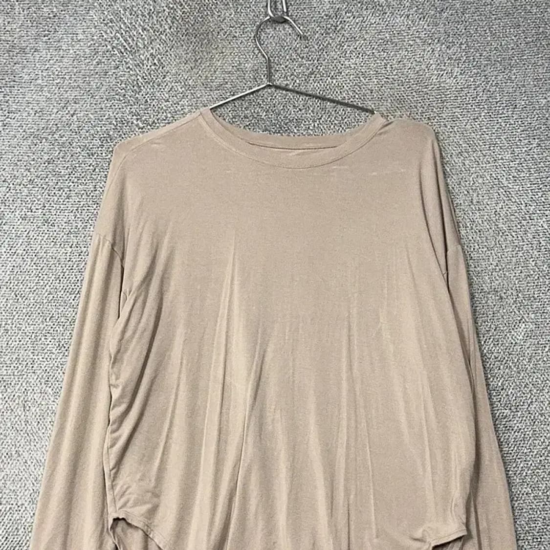 젝시믹스 여성 기능성 오트밀 절개 긴팔티 M 상품이미지3