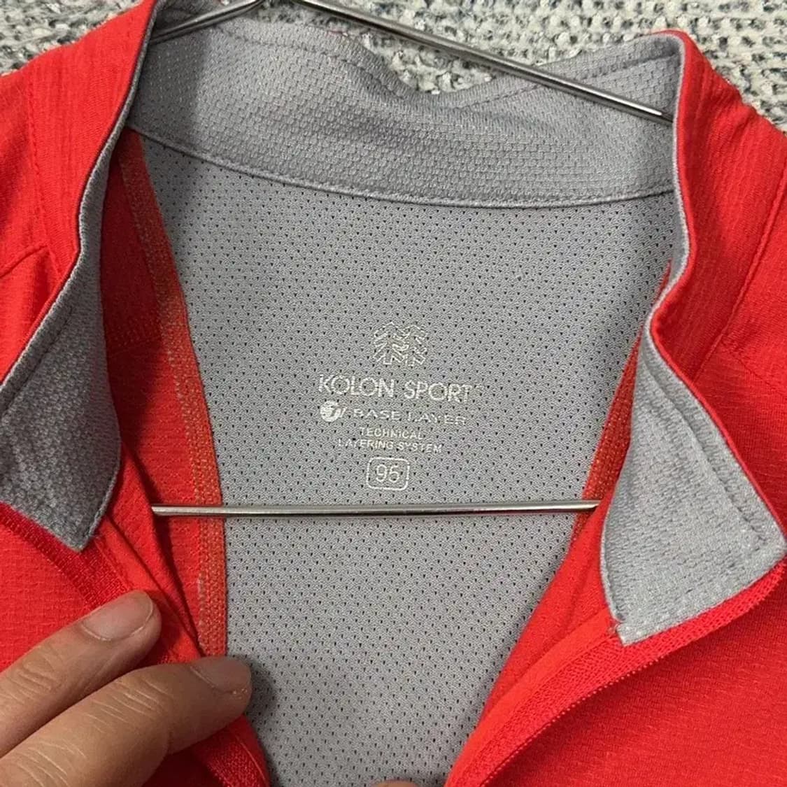 코오롱 스포츠 여성 등산 기능성 긴팔티 95 상품이미지3